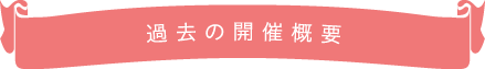 過去の開催概要